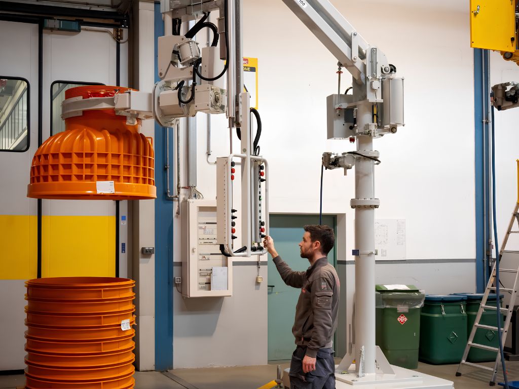 Dalmec manipulator installation Australian manufacturing [insert customer or sector